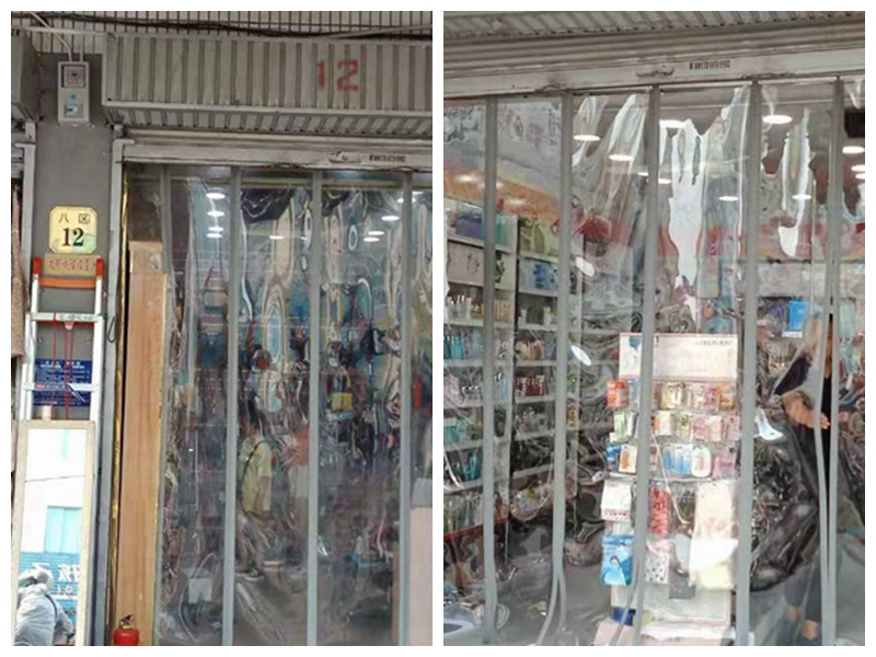 汇通市场首批独立门市空调安装完成