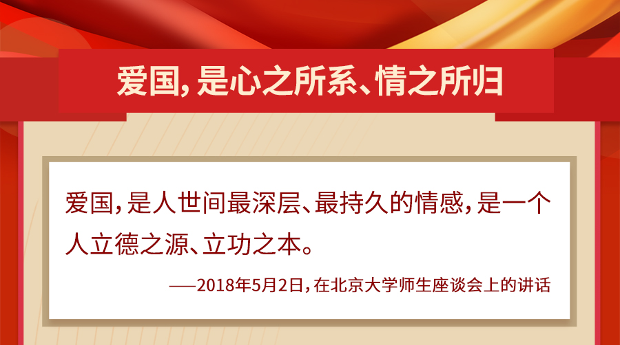 学习进行时｜爱国是一种什么情感 总书记这样说