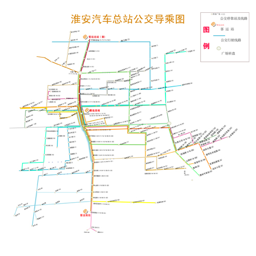 淮安市区汽车客运站交通导乘